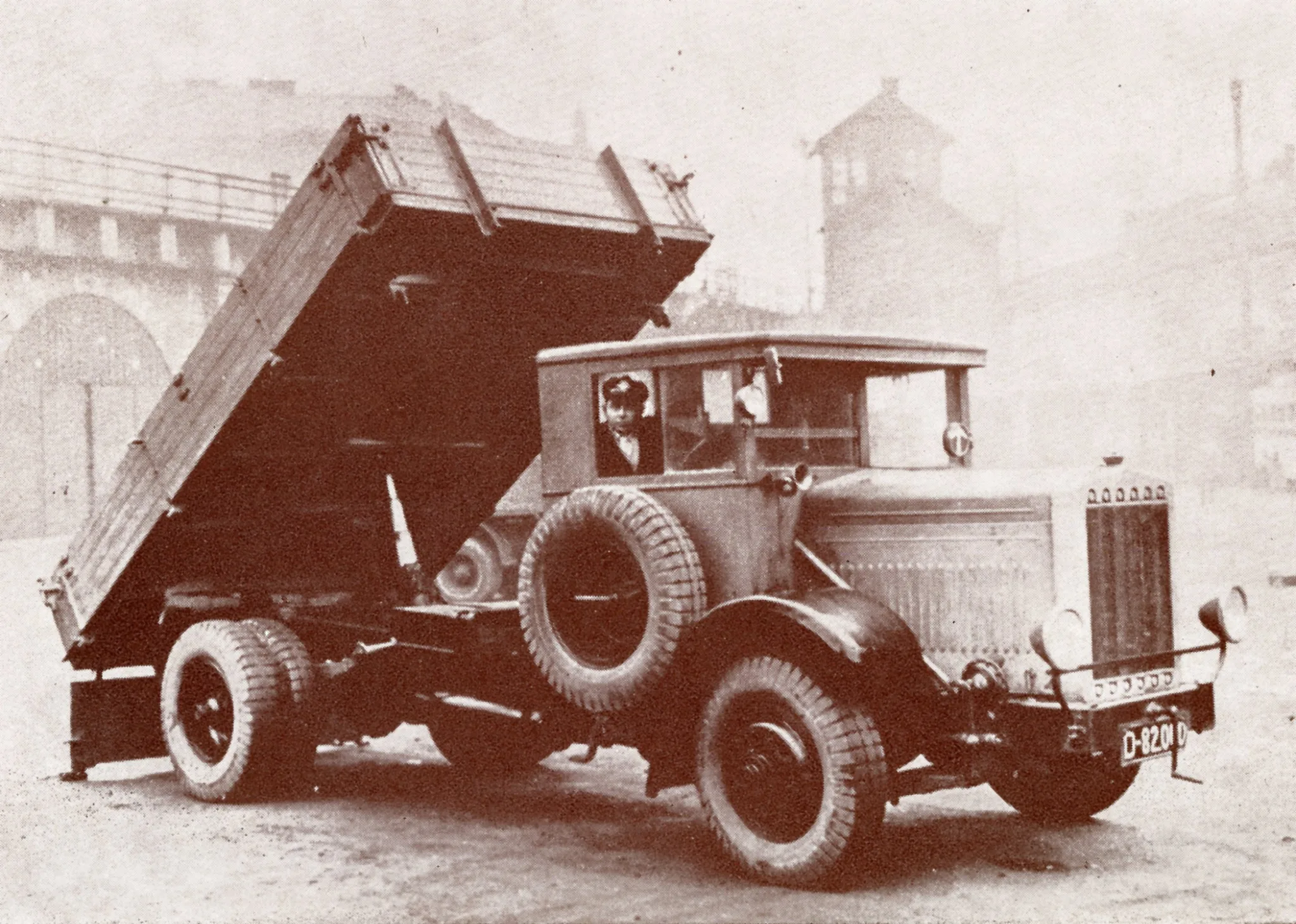 Historické vozidlo pri prevádzke